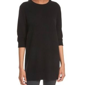 Vince cashmere black tunic.